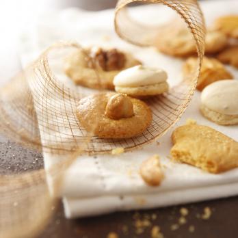 Hazelnut half-moons