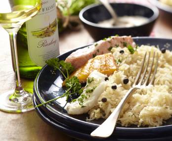 Fish sauerkraut
