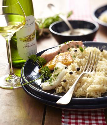 Fish sauerkraut